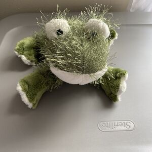 Webkinz Frog HM001 Plush Stuffed Animal Toy No Code Ganz Green White